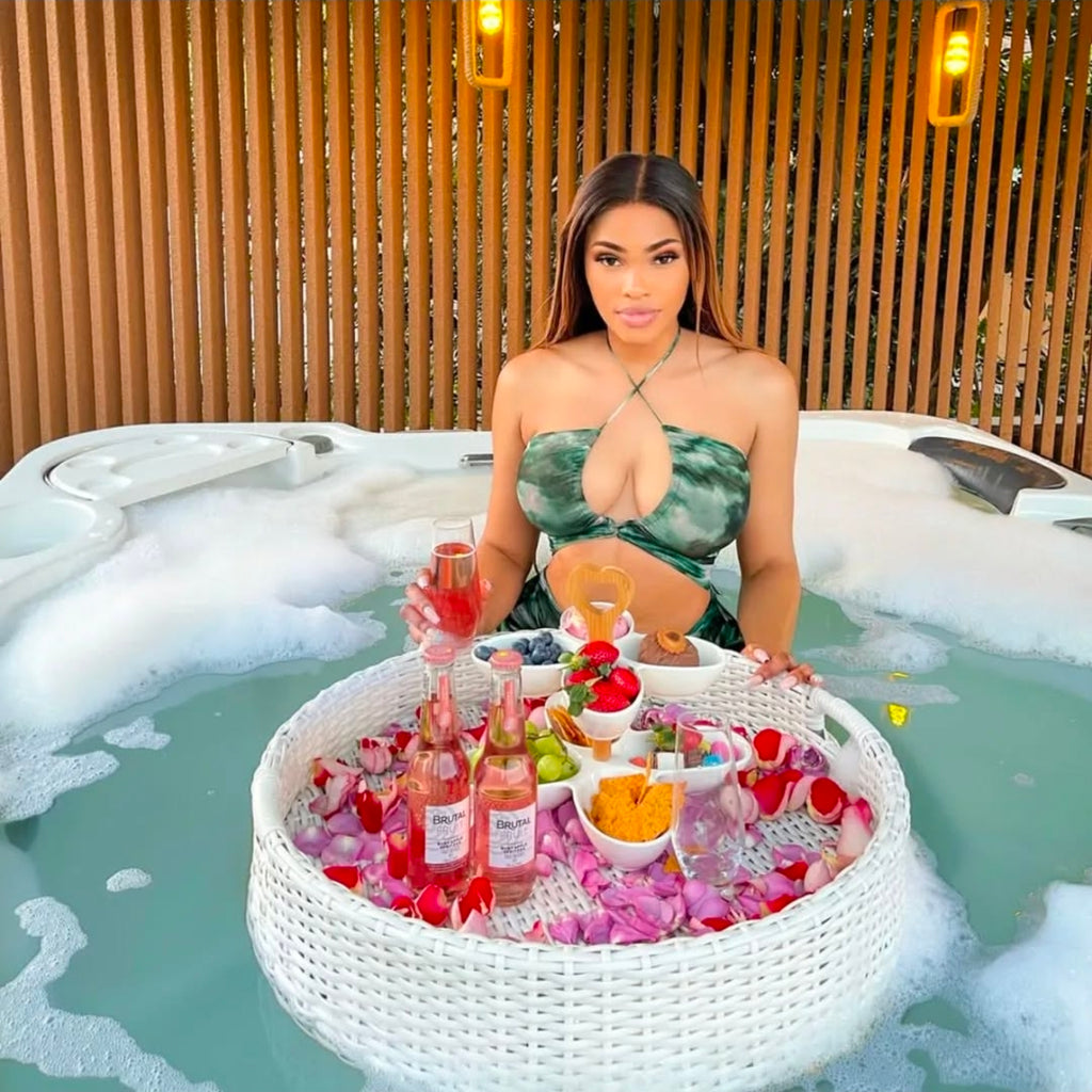 Round Luxe Floating tray