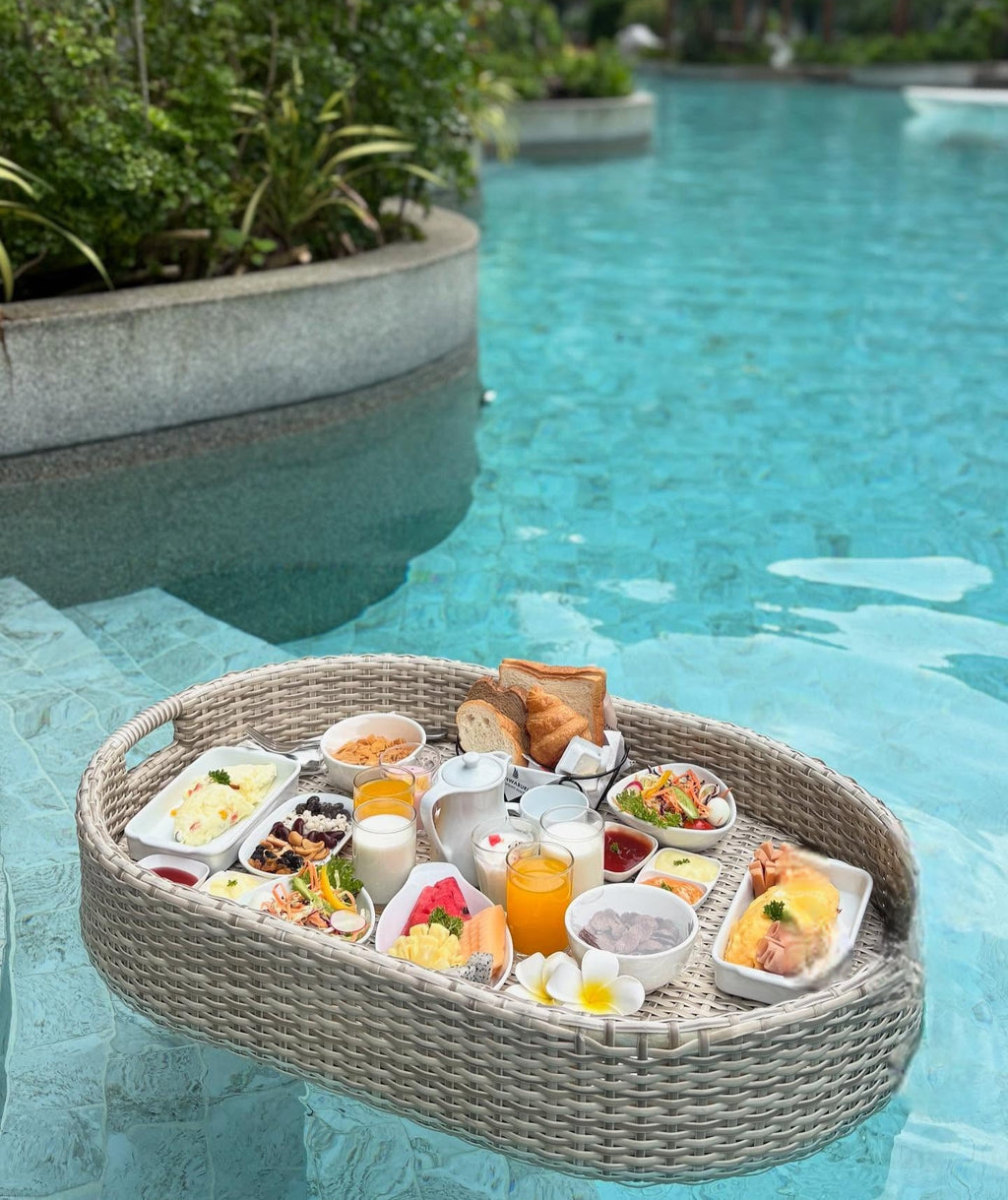 Oval Luxe Floating tray